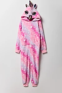Kids 3D Unicorn Plush Onesie