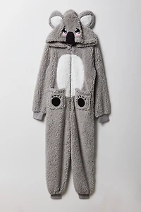 Combinaison en Sherpa Koala 3D pour enfant