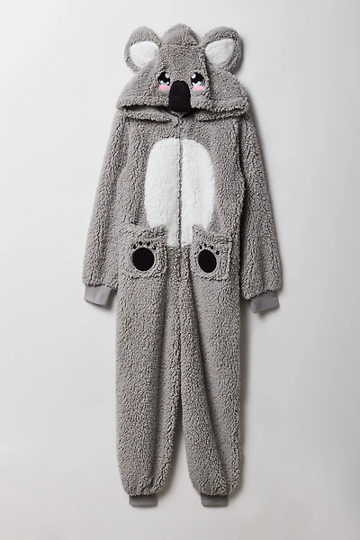 Kids Koala Sherpa 3D Onesie