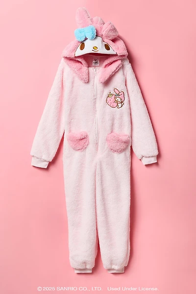 Combinaison en Sherpa à imprimé My Melody™ 3D pour fille