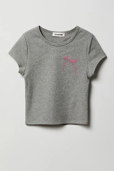 Girls Active Graphic T-Shirt