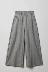 Girls Active Graphic Wide Leg Pant