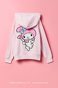Haut à capuchon en molleton avec imprimé My Melody™ scintillant pour fille