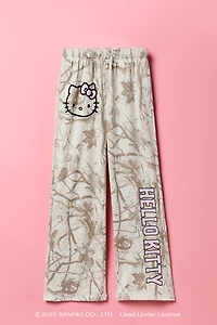 Hello Kitty® Girls Camo Fleece Sweatpant