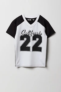 T-shirt Active à imprimé contrastant pour fille