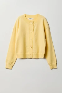 Cardigan boutonné pour fille