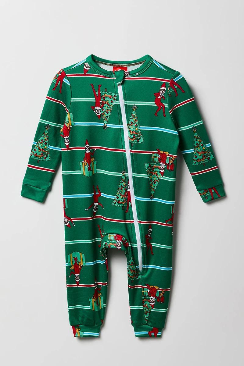 Ensemble Pyjamas de famille Gift Elf on the Shelf pour bébé