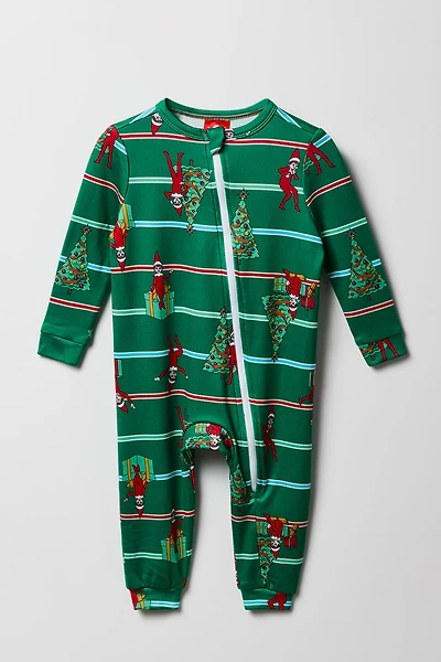 Ensemble Pyjamas de famille Gift Elf on the Shelf pour bébé