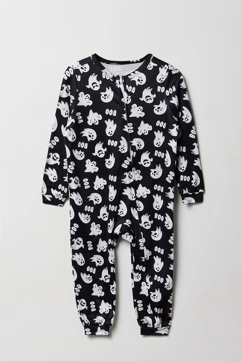 Combinaison Pyjamas de famille à imprimé Boo Crew pour bébé