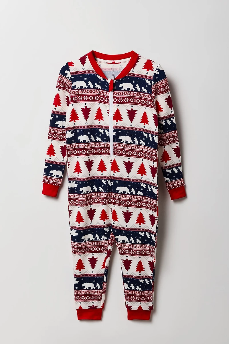 Combinaison Pyjamas des famille à imprimé Clan Confort pour tout-petit