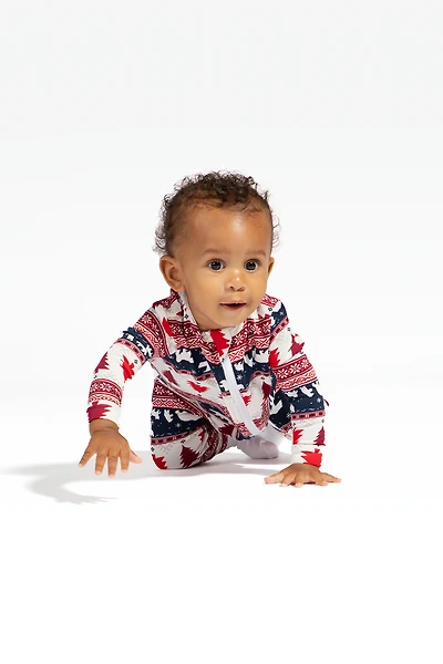 Baby Fammy Jammies Bear Isle Onesie