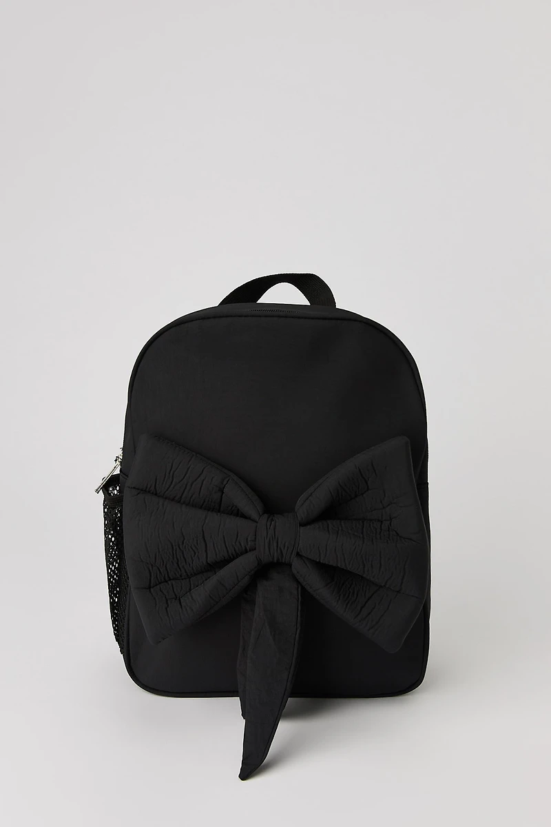 Sac à dos avec boucle 3D froissée pour fille