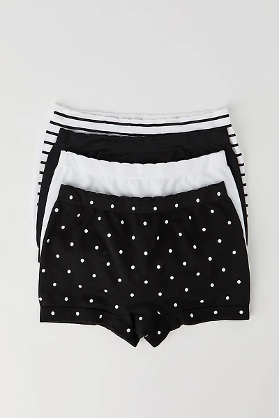 Girls Seamless Boy Short (4 Pack)