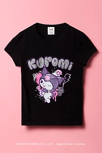 T-shirt à imprimé Kuromi™ pour fille