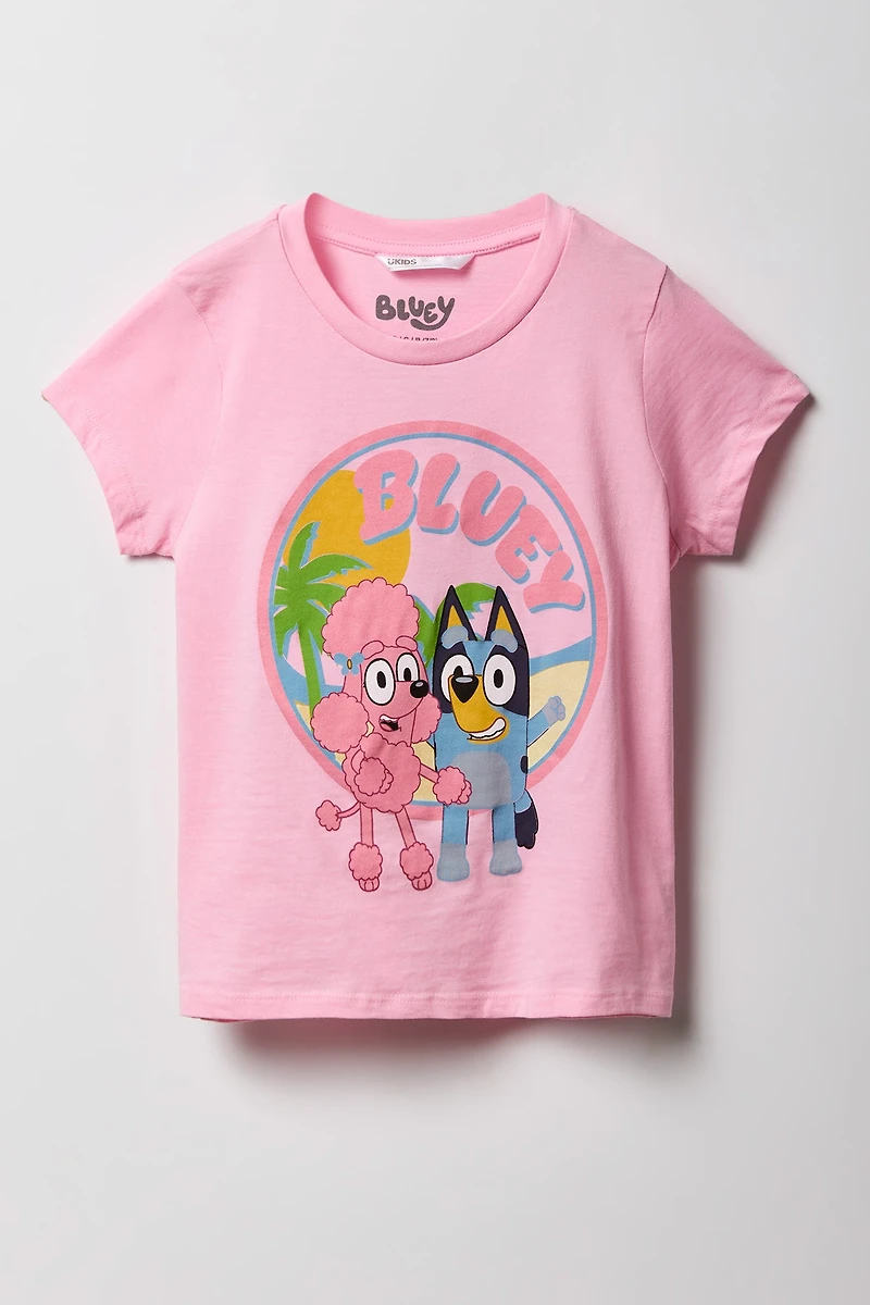 T-shirt à imprimé Bluey pour enfant