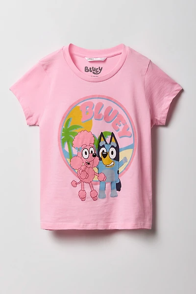 T-shirt à imprimé Bluey pour enfant