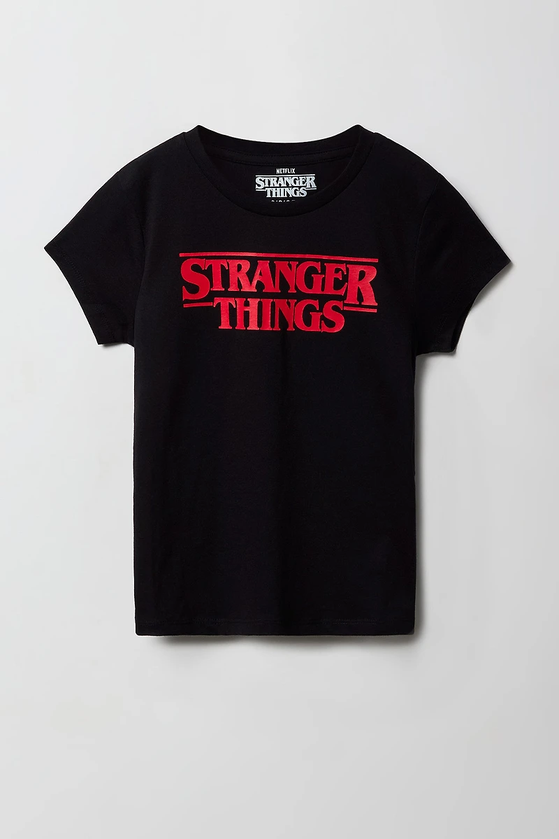Girls Stranger Things Graphic T-Shirt