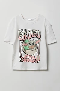 T-shirt à imprimé Star Wars Grogu pour fille