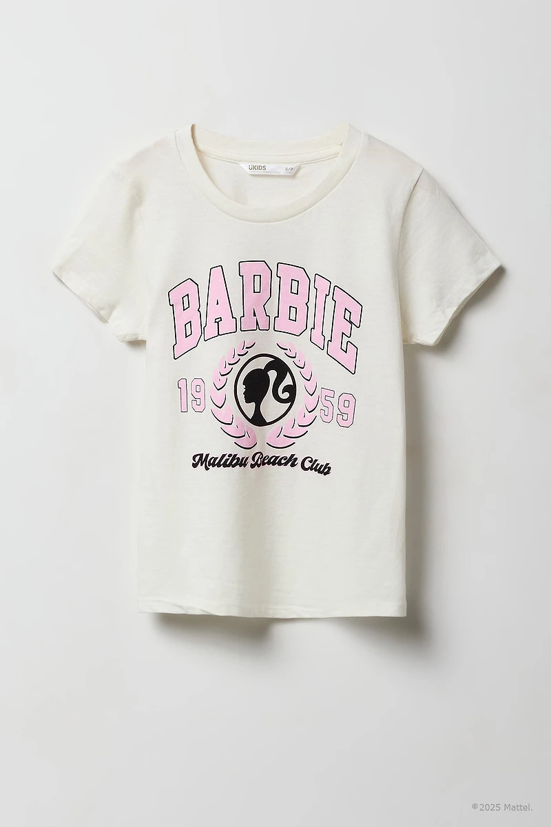 Barbie™ Girls Malibu Beach Graphic T-Shirt
