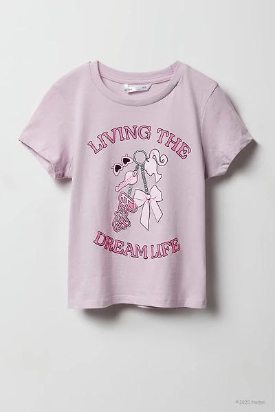 T-shirt à imprimé Barbie Girls Dream Life