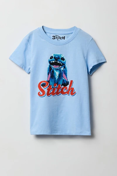 Girls Stitch Graphic T-Shirt