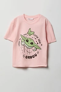 Girls Star Wars Grogu Graphic T-Shirt