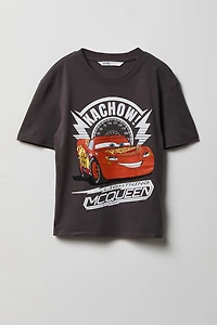 T-shirt à imprimé Lightning McQueen pour fille