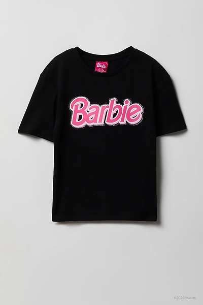 Barbie™ Girls Rhinestone Graphic T-Shirt