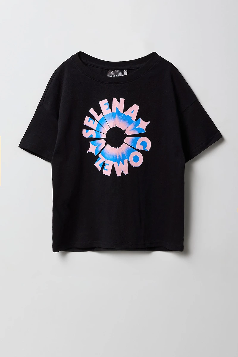 Girls Selena Gomez Graphic Oversized T-Shirt