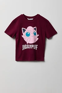 T-shirt à imprimé Pokémon Jigglypuff pour fille