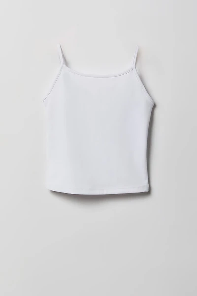 Camisole profilée en tissu lourd de luxe pour fille