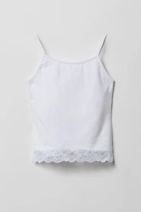 Camisole en dentelle pour fille