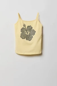 Camisole imprimée à paillettes pour fille