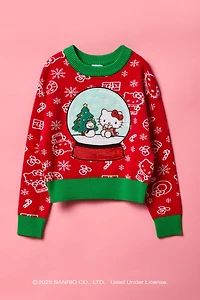 Hello Kitty® and Friends Girls Christmas Sweater