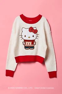 Hello Kitty® and Friends Girls Christmas Sweater