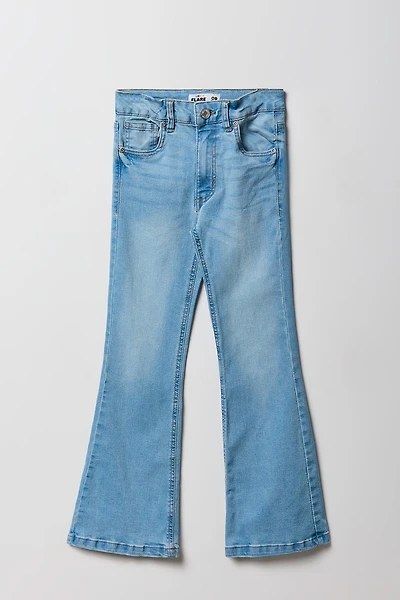 Girls Mid Rise Flare Jean