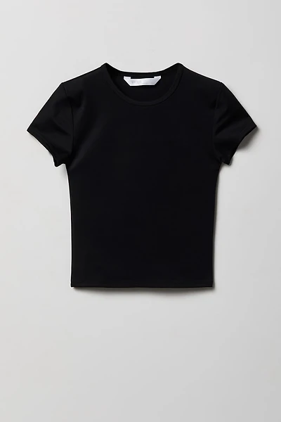 Girls Luxe Heavy Contour T-Shirt
