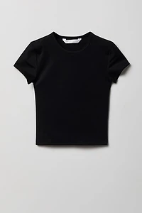 Girls Luxe Heavy Contour T-Shirt