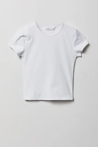 Girls Luxe Heavy Contour T-Shirt