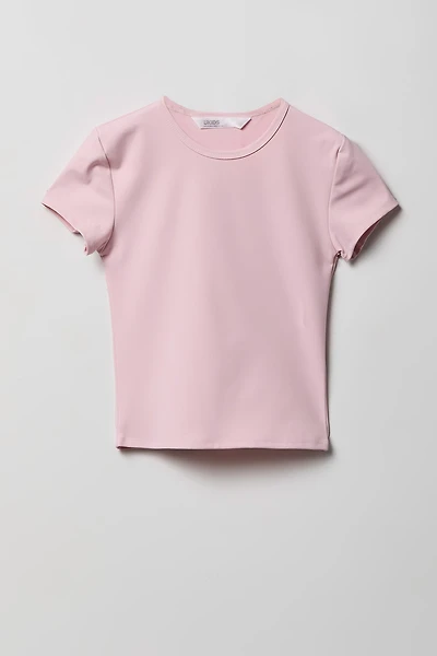 Girls Luxe Heavy Contour T-Shirt
