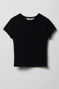 Girls Luxe Heavy Contour T-Shirt
