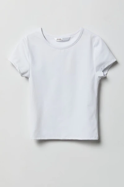 T-shirt profilé lourd de luxe pour fille