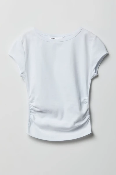 T-shirt cintré sur les côtés pour fille