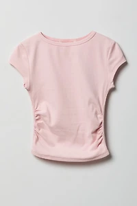 Girls Cinched Side T-Shirt