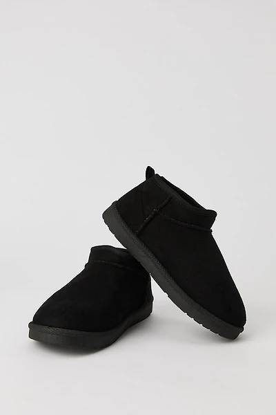 Girls Faux Fur Lined Ankle Booties
