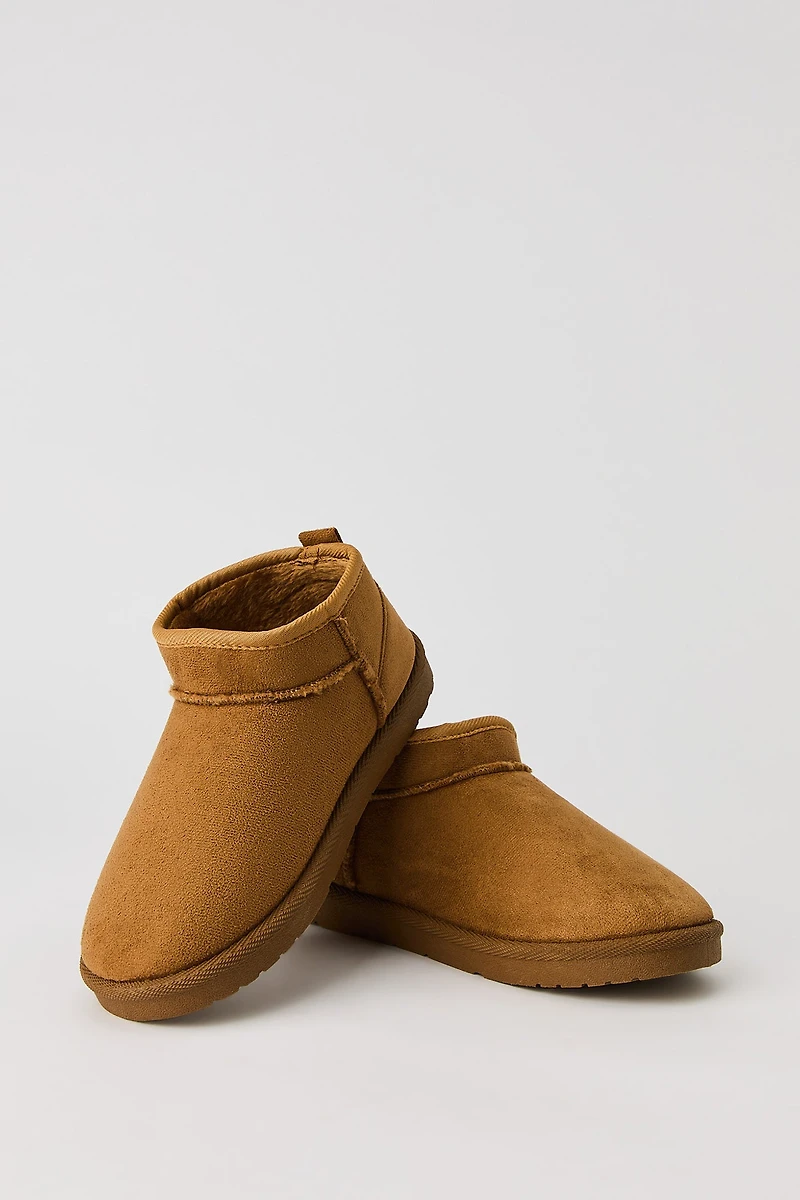 Bottillons doublés de similifourrure pour fille
