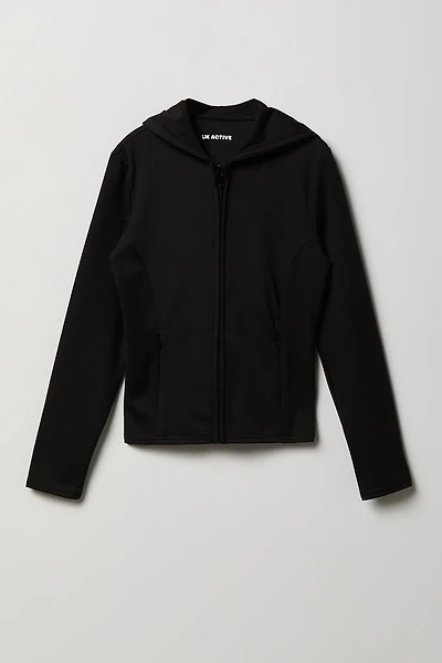Girls Active Zip-Up Jacket