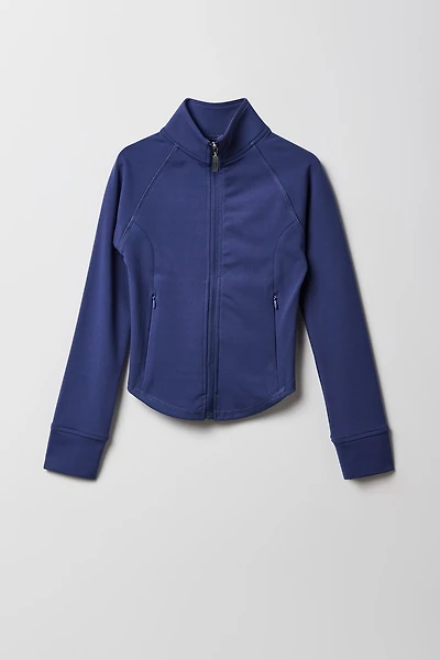 Blouson Active avec fermeture à glissière pour fille