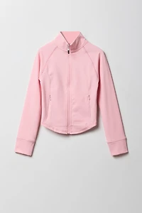 Girls Active Zip-Up Jacket