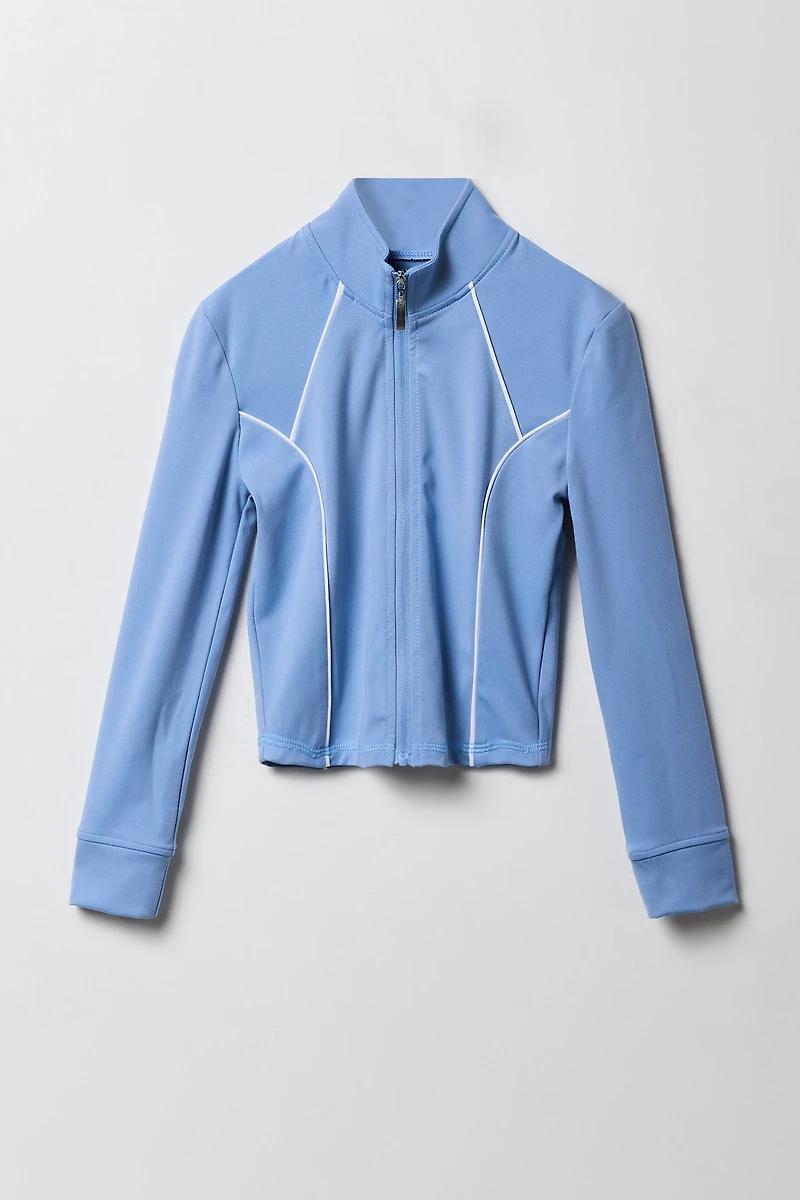 Girls Active Zip-Up Jacket